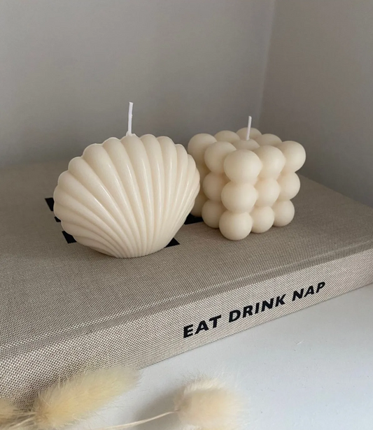 Bubble ve İstiridye Mum